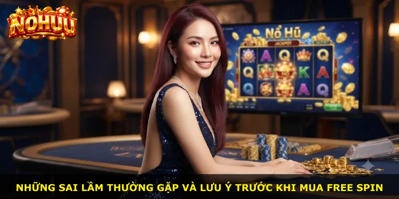 Những sai lầm thường gặp và lưu ý trước khi mua free spin